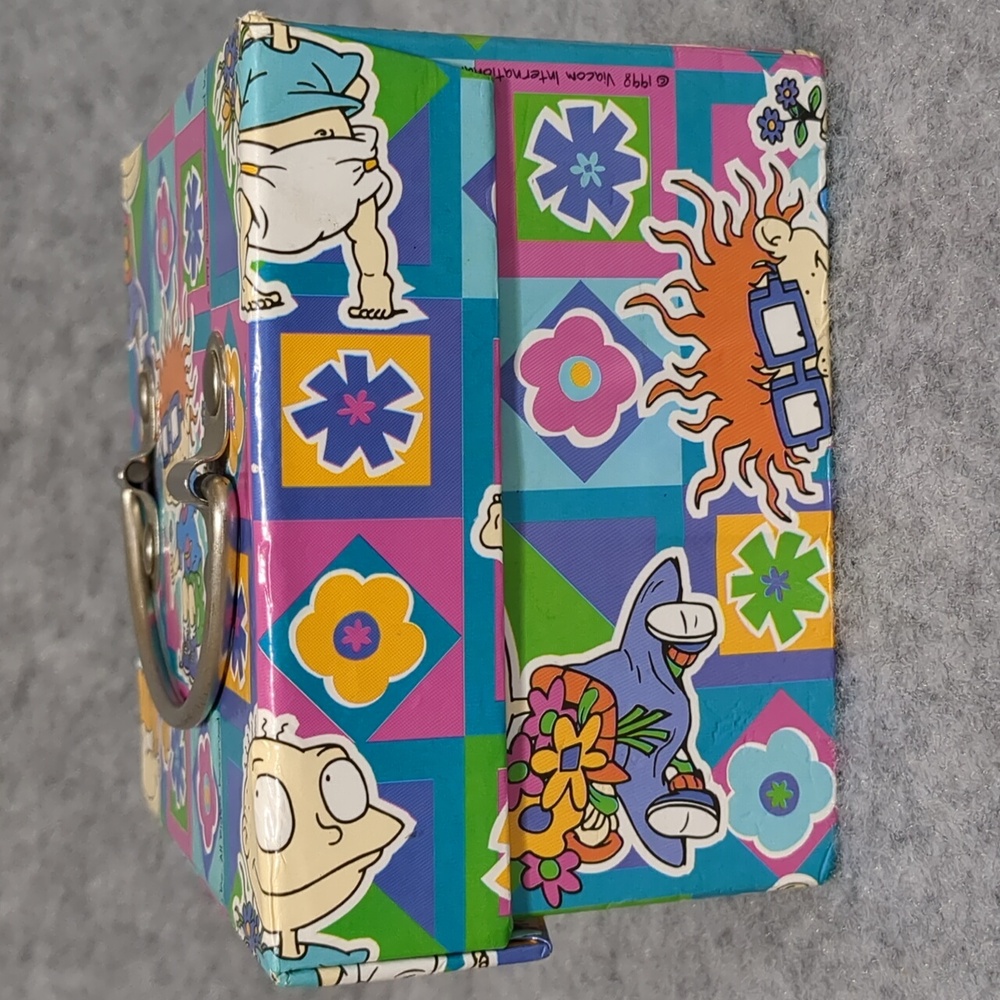 Vintage Rugrats Colorful Jewlery Storage Box - Picture 2 of 10